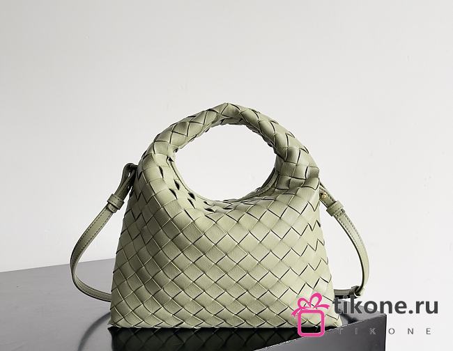 Bottega Veneta Mini Hop Travertine - 25.5x14.5x11cm - 1