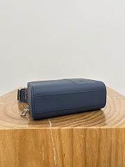 Loewe Mini Camera Crossbody Bag In Satin Calfskin Indigo Dye - 18x13x8.5cm - 3