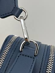 Loewe Mini Camera Crossbody Bag In Satin Calfskin Indigo Dye - 18x13x8.5cm - 5