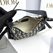 D-Dream Mini Bag Blue Dior Oblique Jacquard - 21x14x10cm - 5