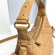 Dior D-Dream Mini Brown Macrocannage Lambskin - 21x14x10cm - 5