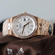 Rolex Watch Land-Dweller 36mm 18 CT Eve Rose Gold M127285TBR-0002 - 5