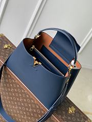 LV Capucines GM Souple Navy M14639 - 38x23x16cm - 5