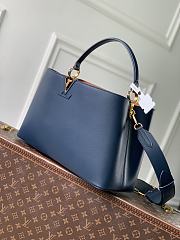 LV Capucines GM Souple Navy M14639 - 38x23x16cm - 3