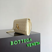 Bottega Veneta Andiamo Pouch Sea Salt - 19x12.6x2cm - 5