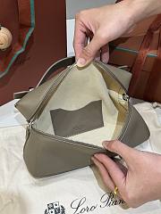 Loro Piana Extra Bag L23 Calfskin Dove - 23x12x7cm - 2