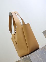 YSL Le 5 A 7 Bea In Smooth Leather Gold - 50x28x18cm - 5