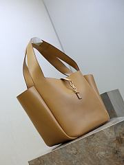 YSL Le 5 A 7 Bea In Smooth Leather Gold - 50x28x18cm - 2