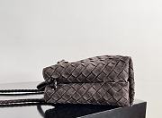 Bottega Veneta Small Andiamo Intrecciato Suede Pondant  - 25x20x10cm - 5