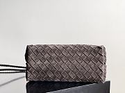 Bottega Veneta Small Andiamo Intrecciato Suede Pondant  - 25x20x10cm - 4