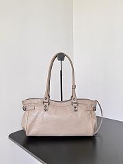 Balenciaga Le City Bag East West In Sesame Arena Storico - 39.8×17.7×14.9cm - 3