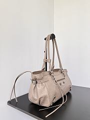 Balenciaga Le City Bag East West In Sesame Arena Storico - 39.8×17.7×14.9cm - 4