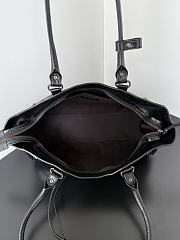 Balenciaga Le City Bag East West In Black Arena Storico - 39.8×17.7×14.9cm - 5