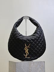 YSL Icare Hobo In Quilted Nappa Black - 44x30x7cm  - 1