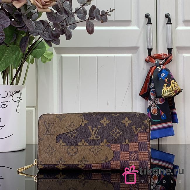 LV Zippy Wallet Monogram Landscape M26021 - 19.5x10.5x2.5cm - 1