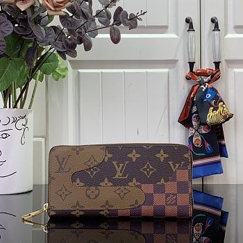 LV Zippy Wallet Monogram Landscape M26021 - 19.5x10.5x2.5cm