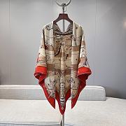 Hermes Chorus Stellarum Shawl 140 Orange - 1