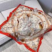 Hermes Chorus Stellarum Shawl 140 Orange - 4