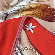 Hermes Chorus Stellarum Shawl 140 Orange - 3