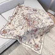 Hermes Chorus Stellarum Shawl 140 Beige - 3