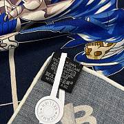 Hermes Chorus Stellarum Shawl 140 Navy - 5