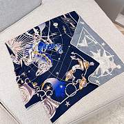 Hermes Chorus Stellarum Shawl 140 Navy - 3