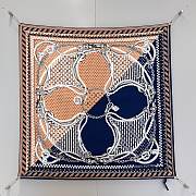 LV Ocean Bandana Square 90 Dune Beige M96307 - 90x90cm - 2