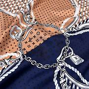 LV Ocean Bandana Square 90 Dune Beige M96307 - 90x90cm - 5