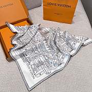 My LV Luggage Square 90 Black M96516 - 90x90cm - 1