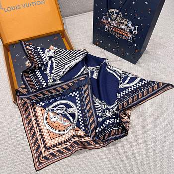 LV Ocean Bandana Square 90 Dune Beige M96307 - 90x90cm