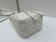 Dior Small D-Motion Bag Latte Macrocannage Lambskin - 17x19.5x11cm - 3