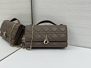 My Dior Mini Bag Taupe Cannage Lambskin - 21x11.5x4.5cm - 1