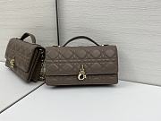 My Dior Mini Bag Taupe Cannage Lambskin - 21x11.5x4.5cm - 4