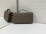My Dior Mini Bag Taupe Cannage Lambskin - 21x11.5x4.5cm - 3