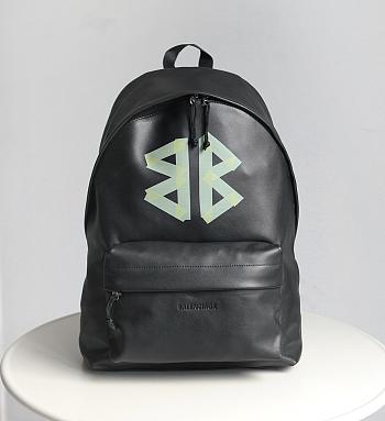 Balenciaga Explorer Backpack Black - 33x46x12cm