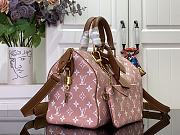 LV Speedy P9 Bandouliere 30 Autres Cuirs Monogram Pink Sakura - 32x22.5x18cm - 5