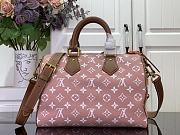 LV Speedy P9 Bandouliere 30 Autres Cuirs Monogram Pink Sakura - 32x22.5x18cm - 2