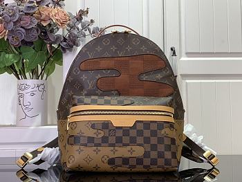 LV Discovery Backpack PM Monogram Landscape M26130 - 29x38x20cm