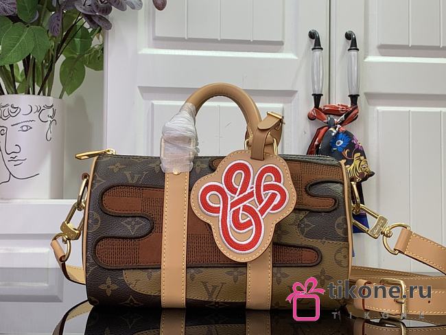 LV Keepall Bandouliere 25 Monogram Landscape M15428 - 25x15x11cm - 1