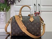 LV Millionaires Speedy 25 P9 Monogram Brown - 25x15x15cm - 3