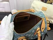 LV Millionaires Speedy 25 P9 Monogram Blue - 25x15x15cm - 6