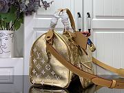 LV Speedy P9 Bandouliere 30 Autres Cuirs Monogram Gold - 30x21x17cm - 5