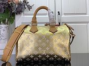 LV Speedy P9 Bandouliere 30 Autres Cuirs Monogram Gold - 30x21x17cm - 3