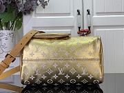 LV Speedy P9 Bandouliere 30 Autres Cuirs Monogram Gold - 30x21x17cm - 2
