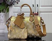 LV Speedy P9 Bandouliere 25 Autres Cuirs Monogram Gold M26305 - 25x15x15cm - 1