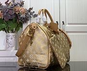 LV Speedy P9 Bandouliere 40 Autres Cuirs Monogram Gold - 40x26x23cm - 6