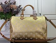 LV Speedy P9 Bandouliere 40 Autres Cuirs Monogram Gold - 40x26x23cm - 4