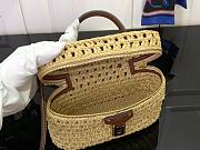 LV Vanity Chain Pouch Natural Tan Raffia M14303 - 19x6.5x11.5cm - 5