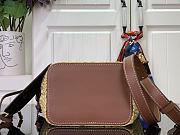 LV All In BB Natural Tan Raffia M14217 - 16x18x12cm - 6