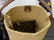 LV All In BB Natural Tan Raffia M14217 - 16x18x12cm - 2